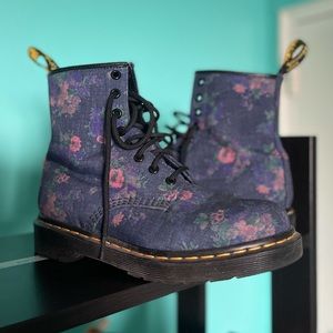 Dr Martens 1460 Castel Floral pattern